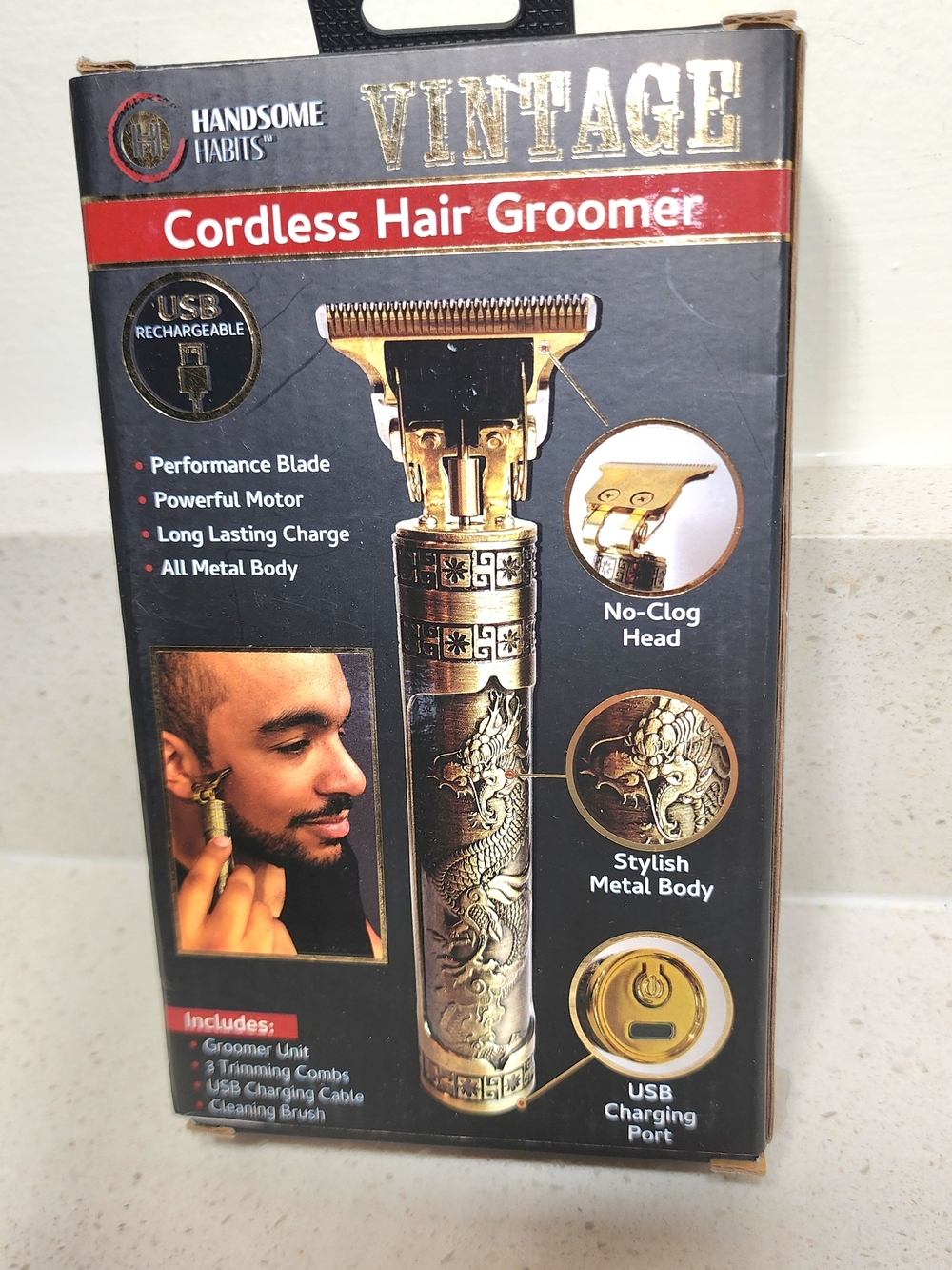 Hair Groomer Cordless Hair Grooming Kit Rechargeable New